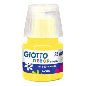 Giotto 538102 pittura 25 ml Giallo Bottiglia (538102)