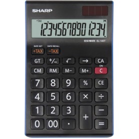 Sharp EL-145T calcolatrice Desktop Calcolatrice finanziaria Nero (EL-145T)