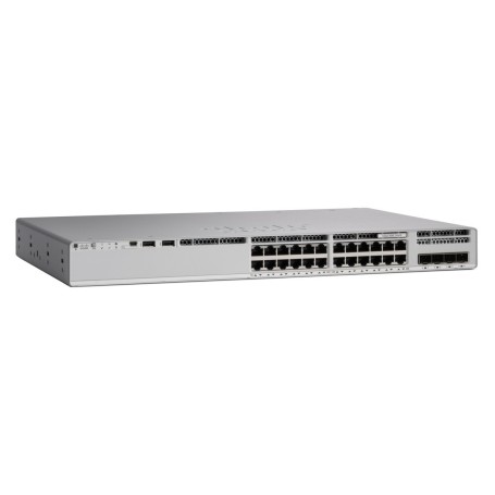 Cisco C9200L-24PXG-4X-A switch di rete Gestito L3 Supporto Power over Ethernet (PoE) Grigio (C9200L-24PXG-4X-A)