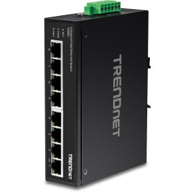 Trendnet TI-E80 switch di rete Fast Ethernet (10/100) Nero (TI-E80)