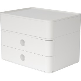 HAN 1100-12 vassoio da scrivania Plastica Bianco (1100-12)