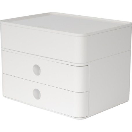 HAN 1100-12 vassoio da scrivania Plastica Bianco (1100-12)