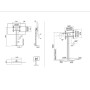 Multibrackets 7277 Supporto per display espositivi 2,03 m (80") Argento (MB7277)