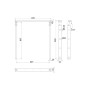 Multibrackets 7536 Accessorio per il montaggio del monitor (MB7536)