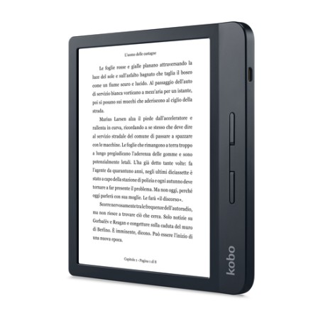 Rakuten Kobo Libra H2O lettore e-book Touch screen 8 GB Wi-Fi Nero (N873-KU-BK-K-EP)