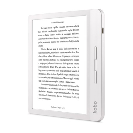 Rakuten Kobo Libra H2O lettore e-book Touch screen 8 GB Wi-Fi Bianco (N873-KU-WH-K-EP)
