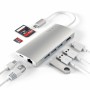Satechi ST-TCMA2S hub di interfaccia USB 3.2 Gen 1 (3.1 Gen 1) Type-C 5000 Mbit/s Argento (ST-TCMA2S)