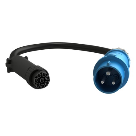 Vertiv FSC1U001 cavo di alimentazione Nero, Blu 3 m (FSC1U001)