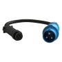 Vertiv FSC1U001 cavo di alimentazione Nero, Blu 3 m (FSC1U001)