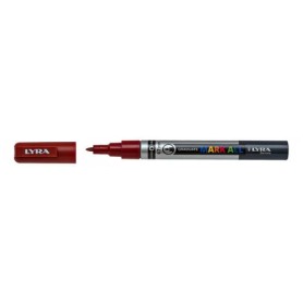 Lyra Graduate Mark All marcatore permanente Punta a ogiva/sottile Marrone 6 pz (L6800076)