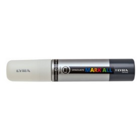 Lyra Graduate Mark All marcatore permanente Punta del pennello Bianco 4 pz (L6840001)