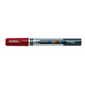 Lyra Graduate Mark All marcatore permanente Punta a ogiva/sottile Marrone 6 pz (L6810076)