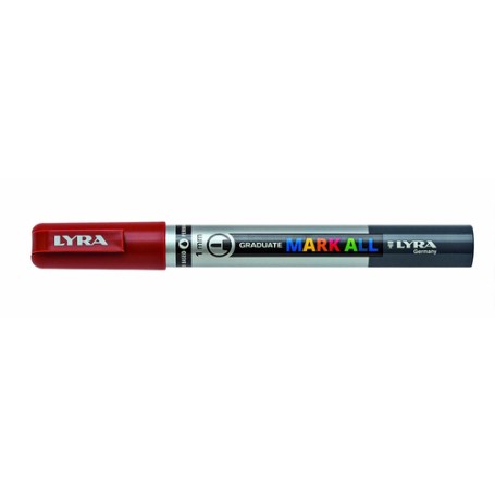 Lyra Graduate Mark All marcatore permanente Punta a ogiva/sottile Marrone 6 pz (L6810076)