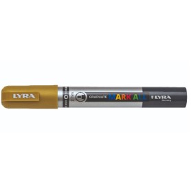 Lyra Graduate Mark All marcatore permanente Tipo di punta Oro 6 pz (L6820250)