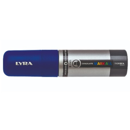 Lyra Graduate Mark All marcatore permanente Punta smussata Blu 4 pz (L6830050)