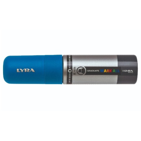 Lyra Graduate Mark All marcatore permanente Punta smussata Azzurro 4 pz (L6830046)
