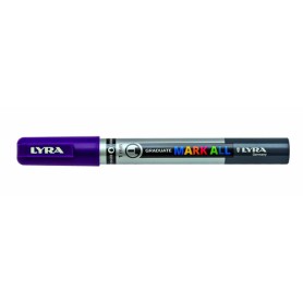 Lyra Graduate Mark All marcatore permanente Punta a ogiva/sottile Porpora 6 pz (L6810037)