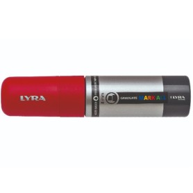 Lyra Graduate Mark All marcatore permanente Punta smussata Rosso 4 pz (L6830018)