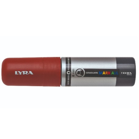Lyra Graduate Mark All marcatore permanente Punta smussata Marrone 4 pz (L6830076)