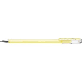 Pentel Hybrid Milky Penna in gel con cappuccio Giallo 12 pz (K108-PG)