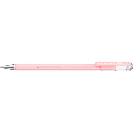 Pentel Hybrid Milky Penna in gel con cappuccio Rosa 12 pz (K108-PP)
