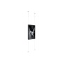 Multibrackets 7468 Supporto per display espositivi 139,7 cm (55") Nero (MB7468)