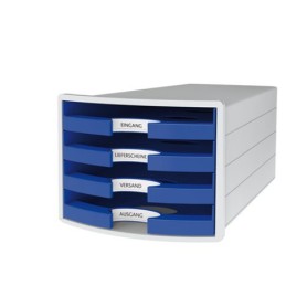 HAN 1013-14 organizzatore per cassetto di scrivania Polistirolo Blu (1013-14)