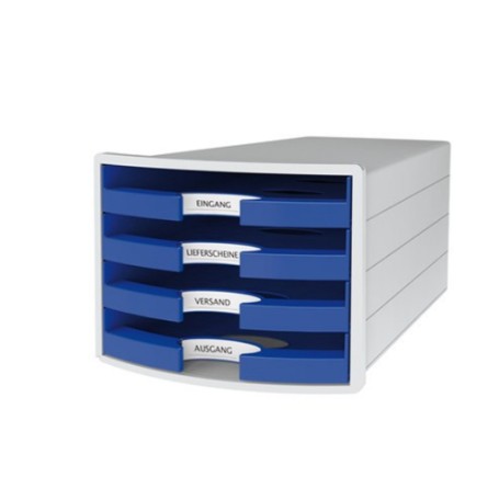 HAN 1013-14 organizzatore per cassetto di scrivania Polistirolo Blu (1013-14)