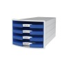 HAN 1013-14 organizzatore per cassetto di scrivania Polistirolo Blu (1013-14)