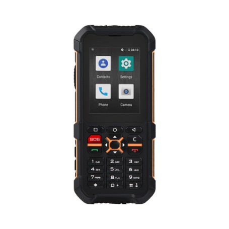 RugGear RG170 6,1 cm (2.4") SIM singola Android 8.1 Go edition 4G Micro-USB 1 GB 8 GB 2800 mAh Nero, Giallo (99020320)