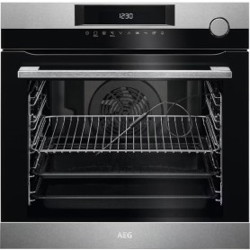 Forno da incasso AEG BSK774121M A+ con supporto vapore, larghezza 60 cm, 72 L, pirolisi 