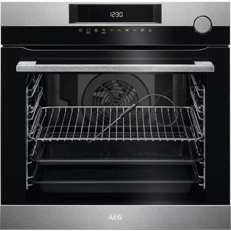 Forno da incasso AEG BSK774121M A+ con supporto vapore, larghezza 60 cm, 72 L, pirolisi 