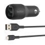 Belkin BOOST↑CHARGE Nero Auto (CCB001BTBK)
