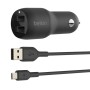 Belkin BOOST↑CHARGE Nero Auto (CCB001BTBK)