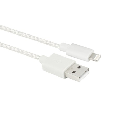 Ewent EW1278 cavo Lightning 1 m Bianco (WPC-FTH-PLC32SCA)