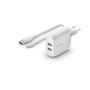 Belkin WCE001VF1MWH Caricabatterie per dispositivi mobili Bianco Interno (WCE001VF1MWH)
