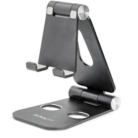 StarTech.com Supporto universale regolabile per smartphone e tablet - Ripiegabile - Nero (USPTLSTNDB)