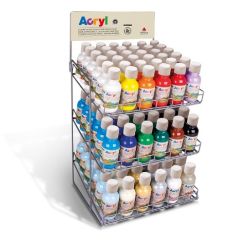 Primo 402ASSPICCOLO pittura ad acqua Multi 125 ml Bottiglia 108 pz (402ASSPICCOLO)