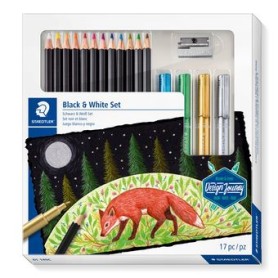 Staedtler 149C pastello colorato Blu, Verde, Magenta, Arancione, Pesca, Rosso, Bianco, Giallo 12 pz (61 149C)