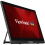Viewsonic TD1630-3 monitor touch screen 39,6 cm (15.6") 1366 x 768 Pixel Multi-touch Multi utente Nero (TD1630-3)