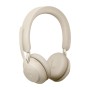 Jabra Evolve2 65, UC Stereo Auricolare Wireless A Padiglione Ufficio USB tipo A Bluetooth Beige (26599-989-988)