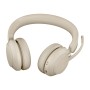 Jabra Evolve2 65, UC Stereo Auricolare Wireless A Padiglione Ufficio USB tipo A Bluetooth Beige (26599-989-988)