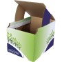 Fellowes 8049301 bidone per la spazzatura Rettangolare Cartoncino Blu, Verde, Bianco (8049301)