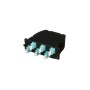 Panduit FC2ZO-12-10U adattatore di fibra ottica LC/MPO 1 pz Colore acqua, Nero (FC2ZO-12-10U)
