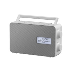 Panasonic RF-D30BTEG, DAB+ Radio Portatile Digitale Grigio, Bianco (RF-D30BTEG-W)