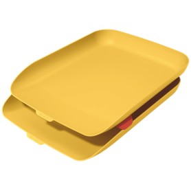 Leitz 53581019 vassoio da scrivania Polistirene (PS) Giallo (53581019)