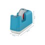 Leitz 53670061 dispenser nastro adesivo Acrilonitrile butadiene stirene (ABS) Blu (53670061)