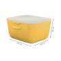 Leitz 53570019 vassoio da scrivania Polistirene (PS) Bianco, Giallo (53570019)