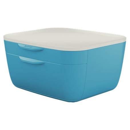 Leitz 53570061 vassoio da scrivania Polistirene (PS) Blu, Bianco (53570061)