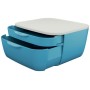 Leitz 53570061 vassoio da scrivania Polistirene (PS) Blu, Bianco (53570061)